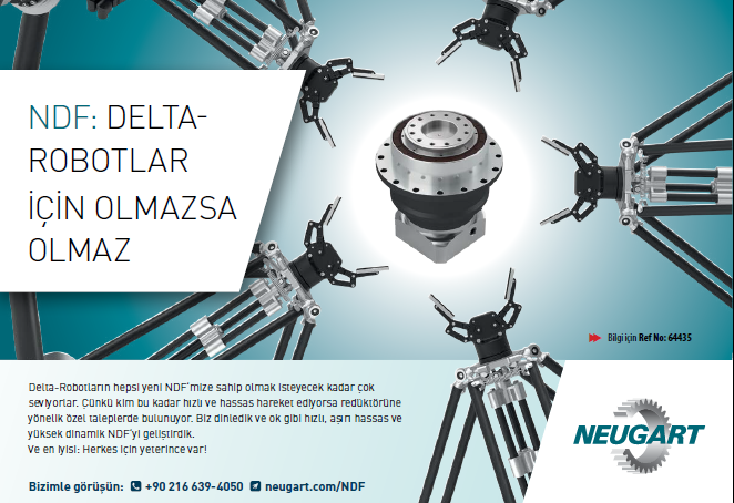 Neugart; NDF: Delta-Robotlar için Olmazsa Olmaz